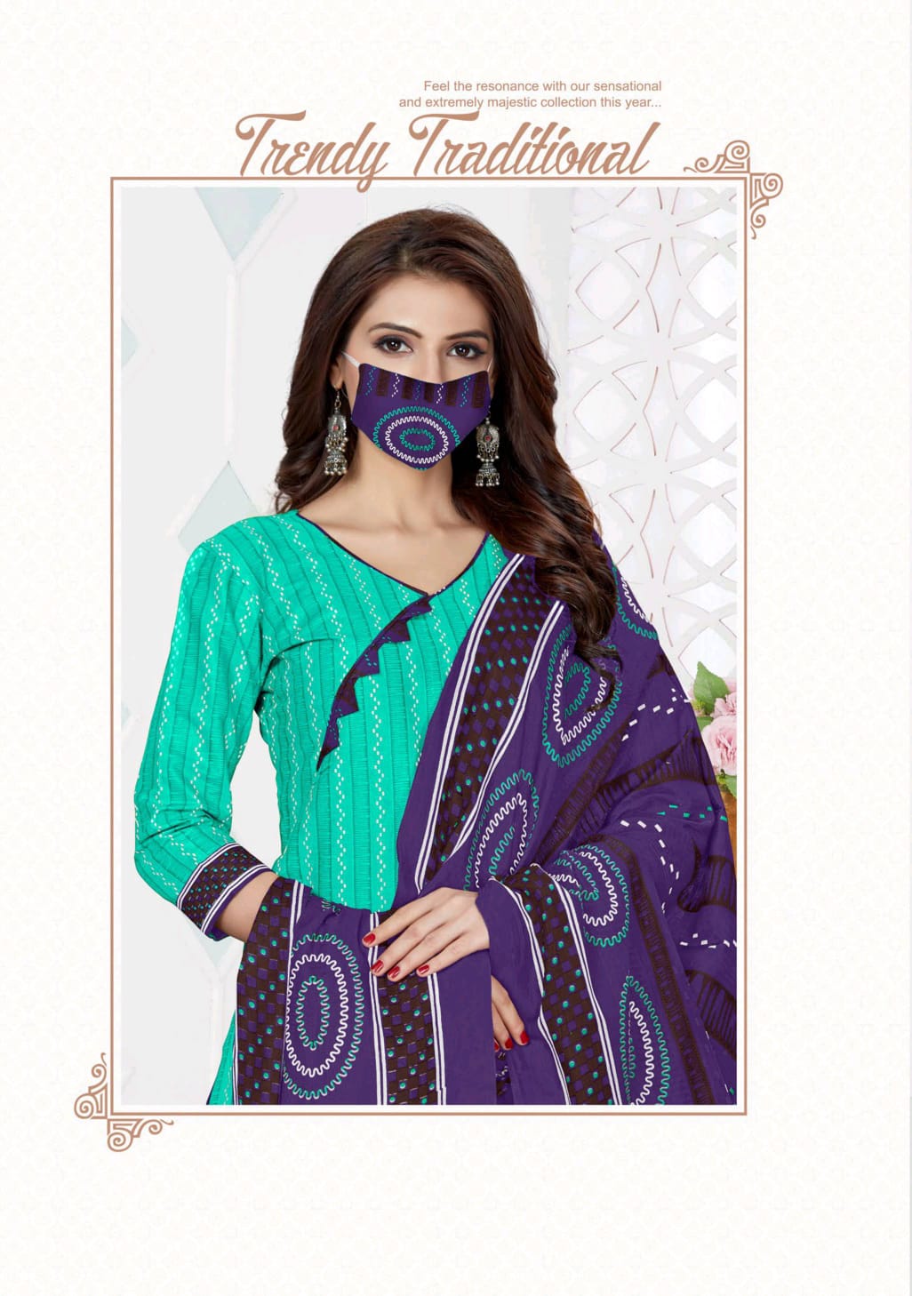 JAYSHRI CREATION LAUNCH SAHELI VOL 3 COTTON DAILY WEAR DRESS MATERIALS