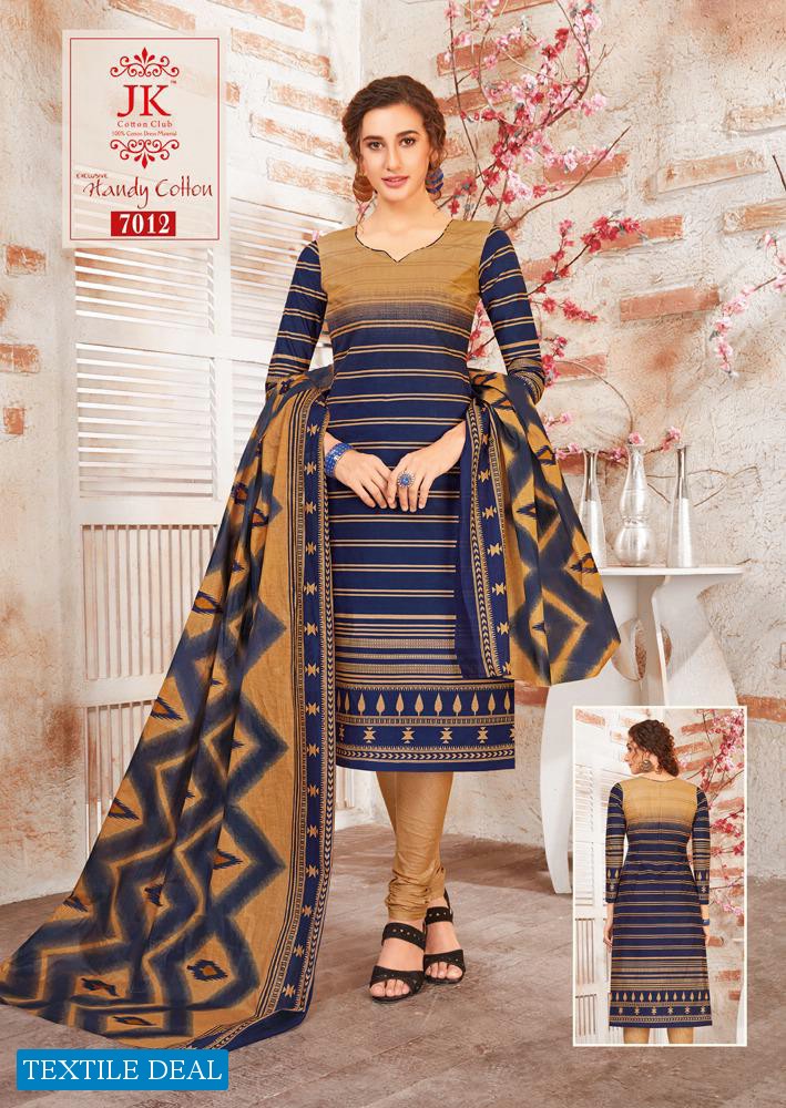 JK Handy Cotton Vol-7 Wholesale Shopping Dress Material