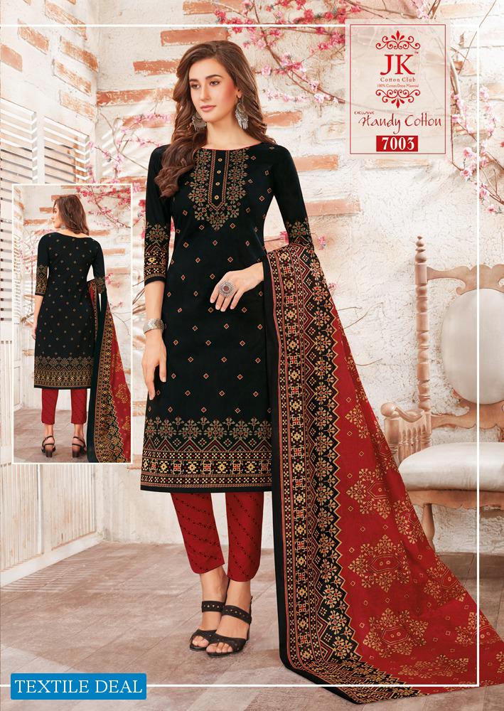 JK Handy Cotton Vol-7 Wholesale Shopping Dress Material