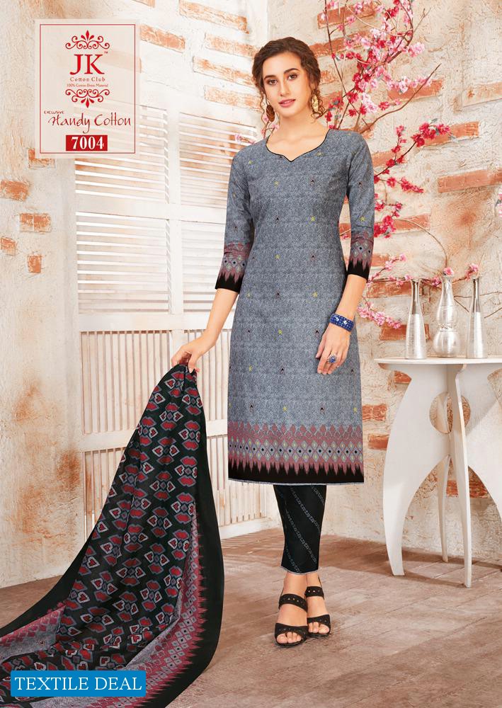 JK Handy Cotton Vol-7 Wholesale Shopping Dress Material