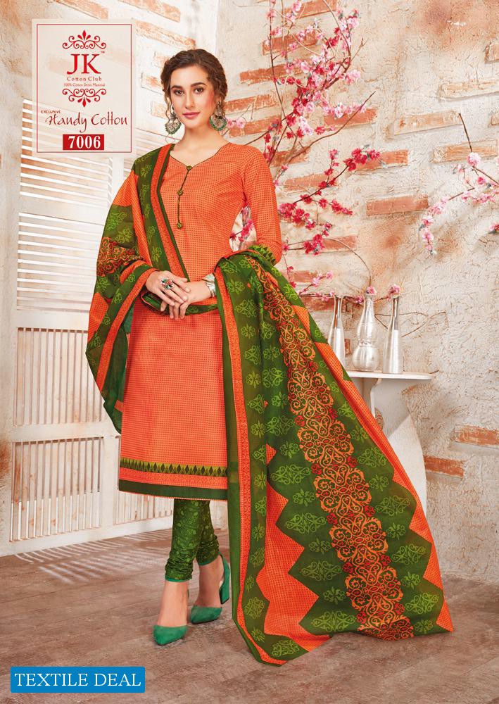 JK Handy Cotton Vol-7 Wholesale Shopping Dress Material