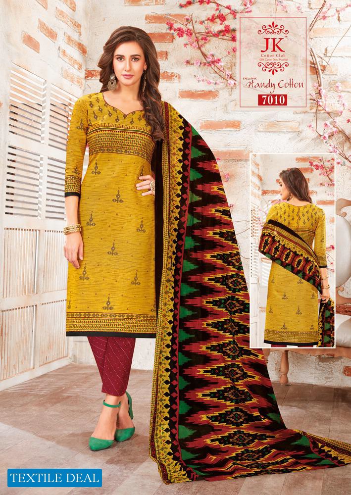 JK Handy Cotton Vol-7 Wholesale Shopping Dress Material