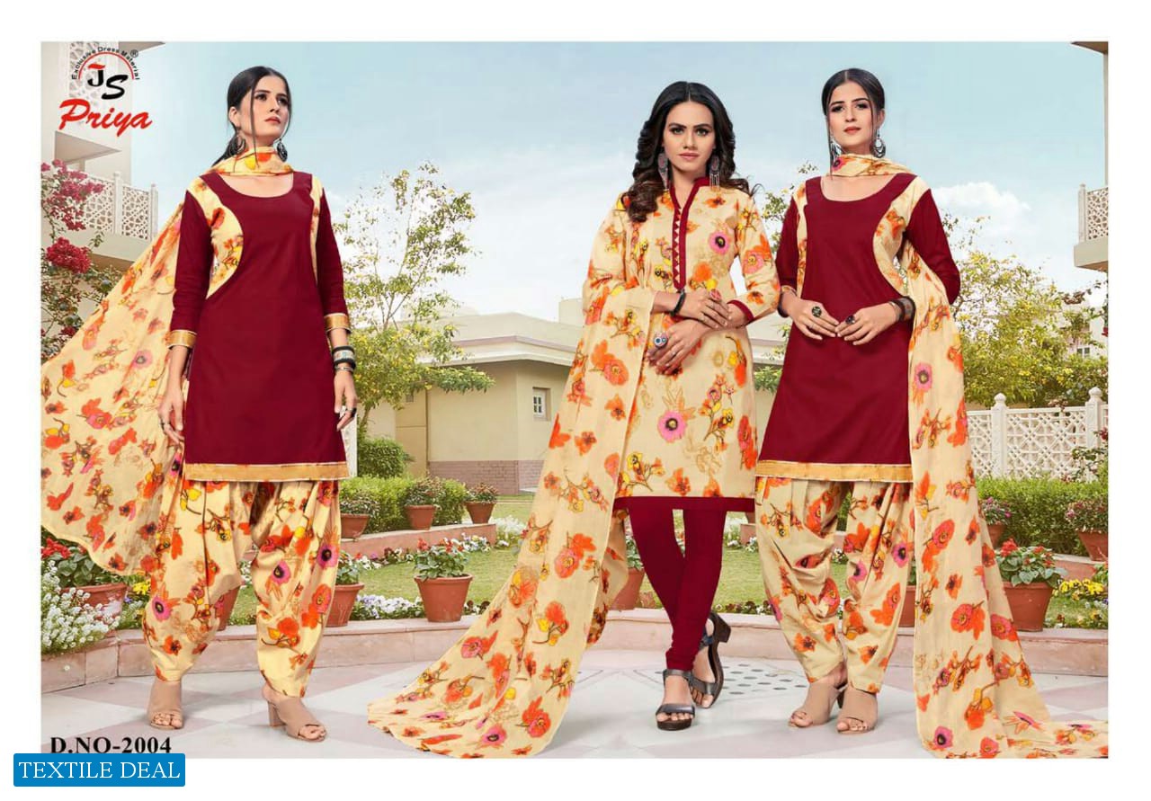 JS Paro Patiyala Vol-2 Wholesale Shopping printed Dress Material