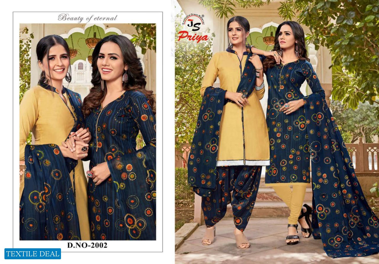 JS Paro Patiyala Vol-2 Wholesale Shopping printed Dress Material