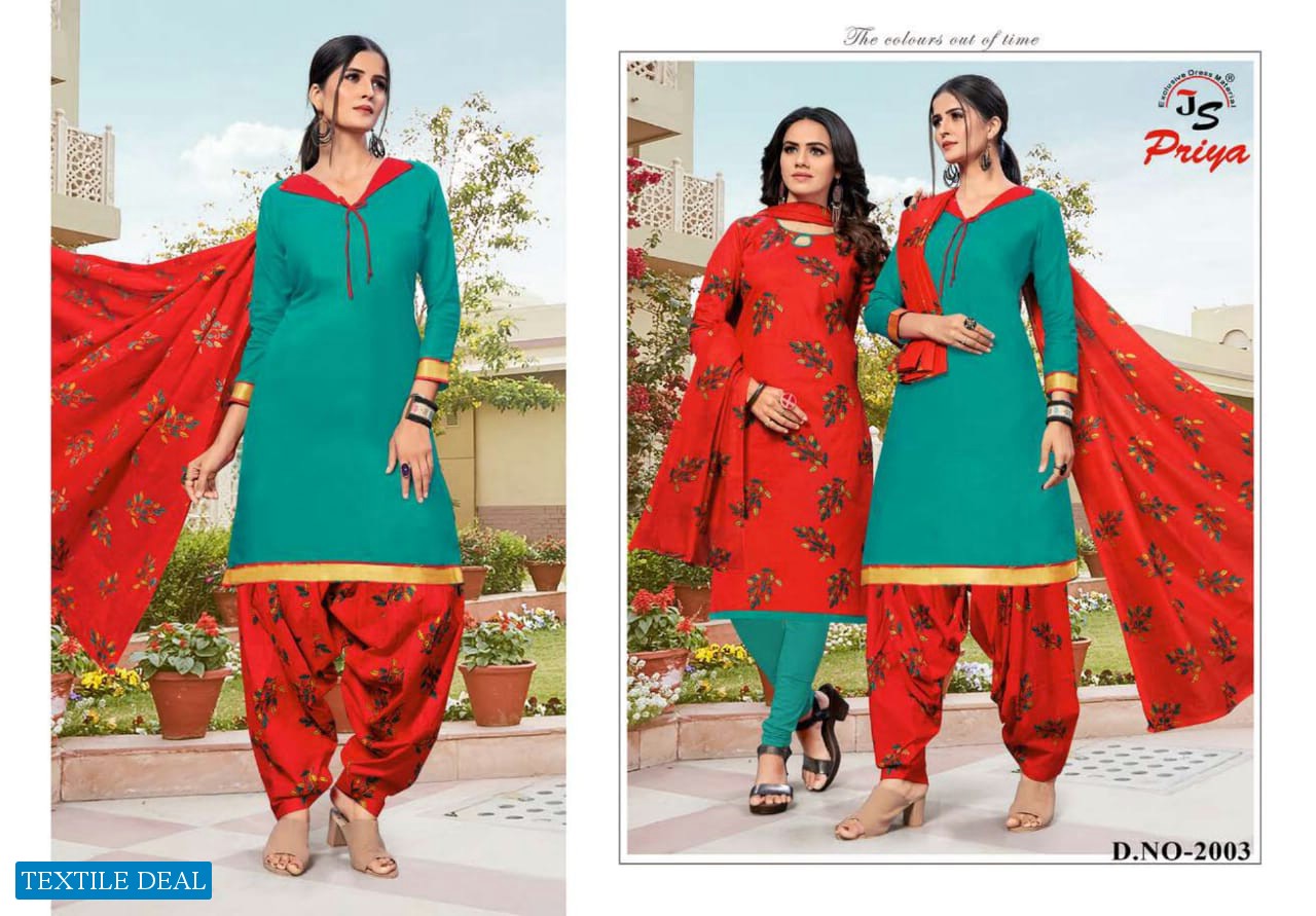 JS Paro Patiyala Vol-2 Wholesale Shopping printed Dress Material