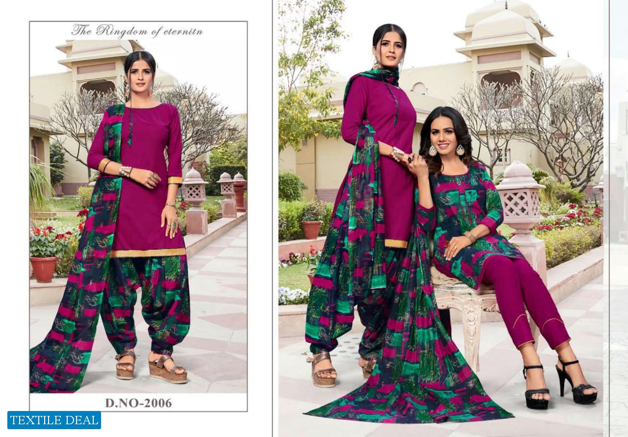 JS Paro Patiyala Vol-2 Wholesale Shopping printed Dress Material