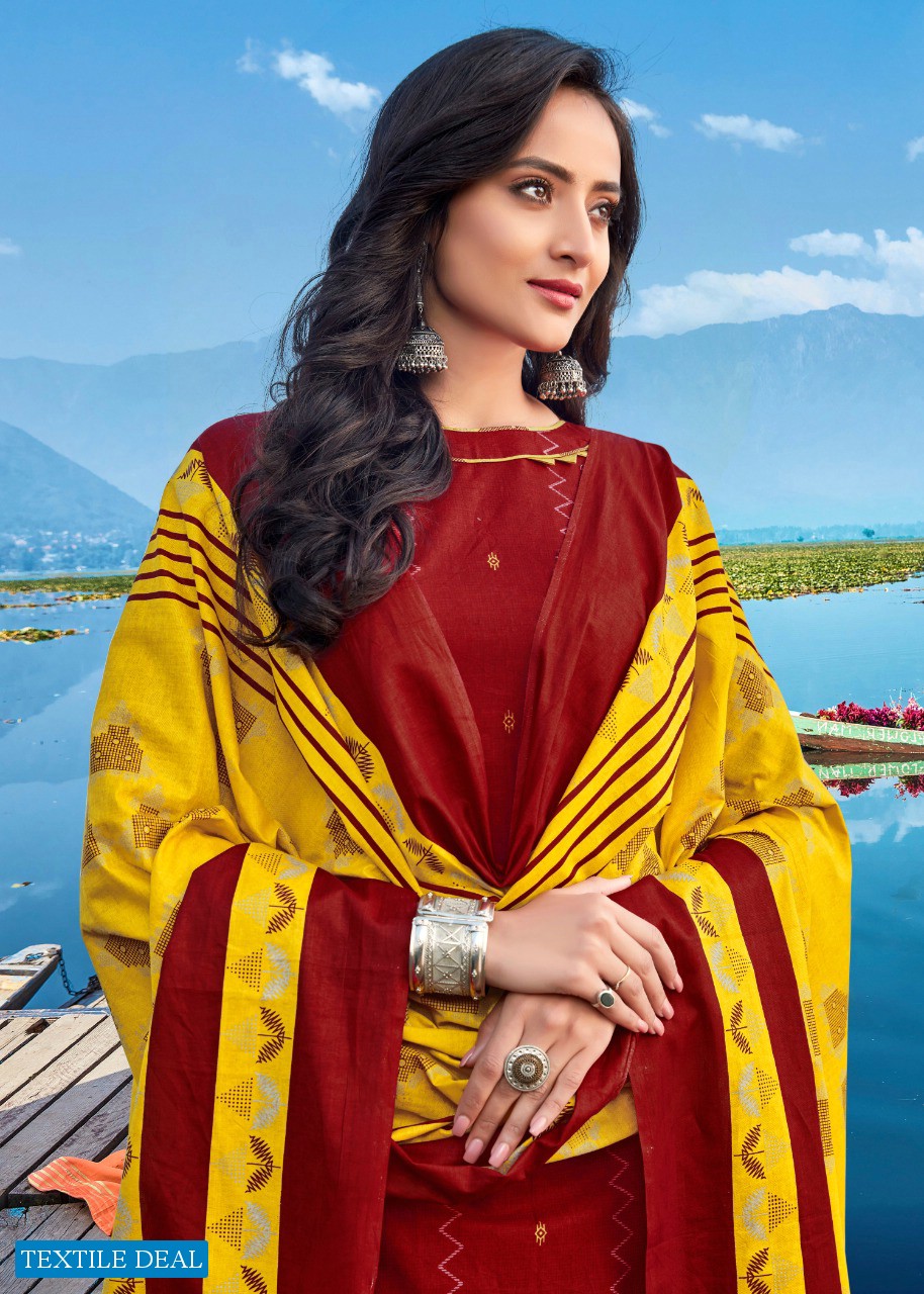 JS priya Pragha Vol-3 Wholesale Cotton Printed Dress Material