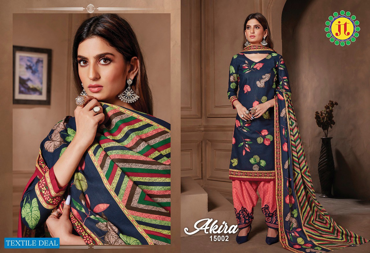 JT Akira Vol-15 Wholesale Formal Cotton Dress Material