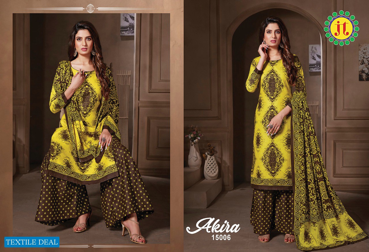 JT Akira Vol-15 Wholesale Formal Cotton Dress Material