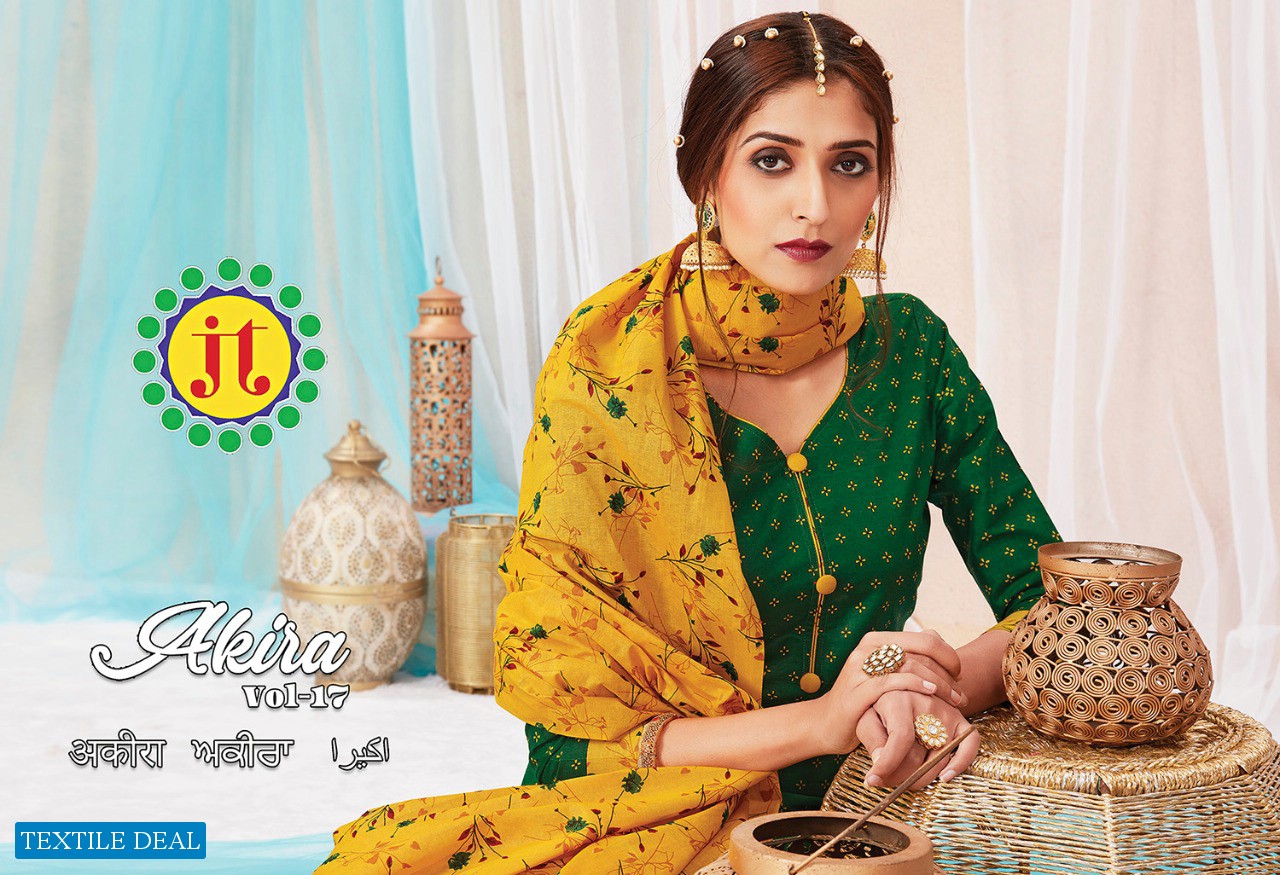 JT Akira Vol-17 Wholesale Formal Cotton Dress Material