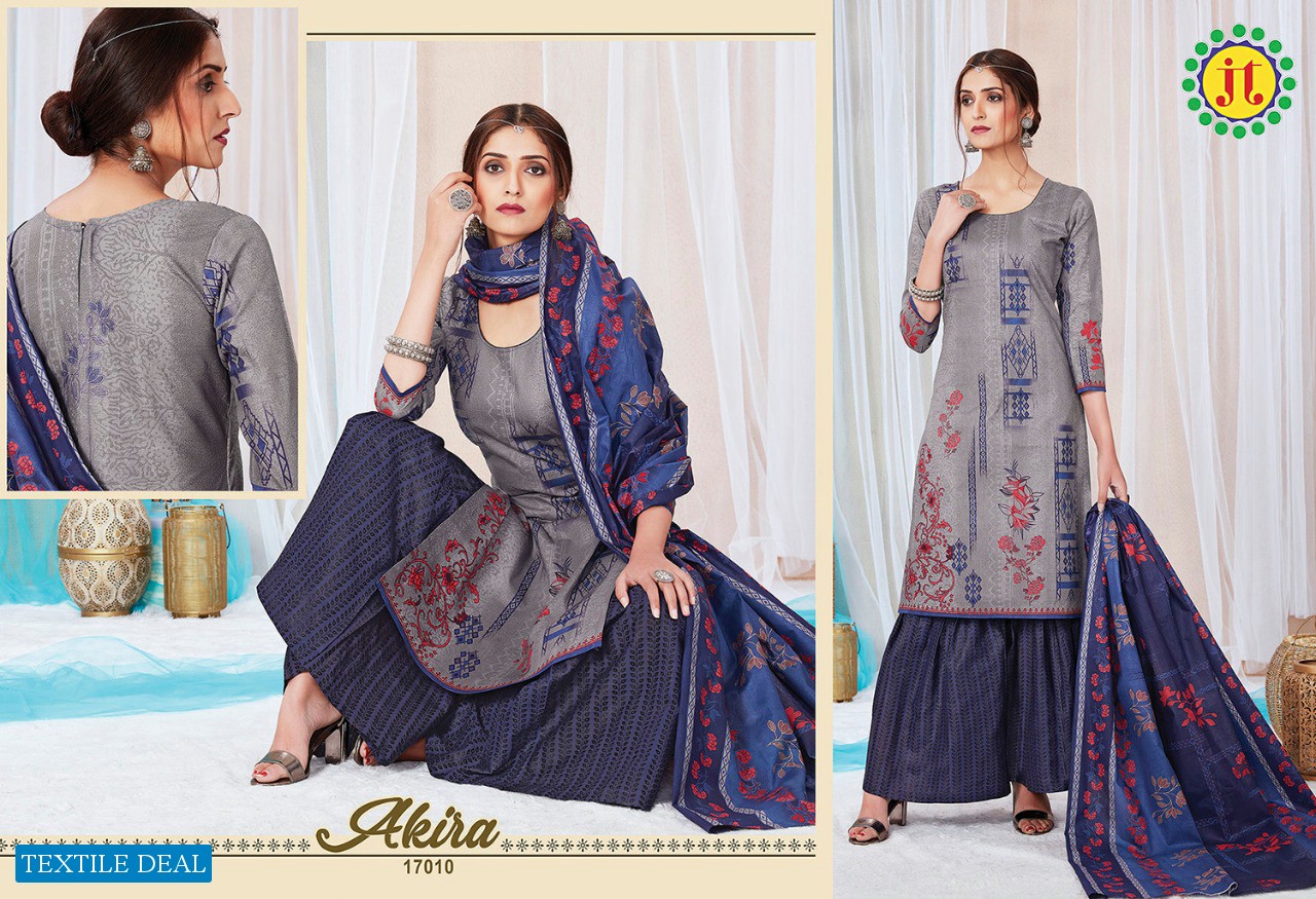 JT Akira Vol-17 Wholesale Formal Cotton Dress Material