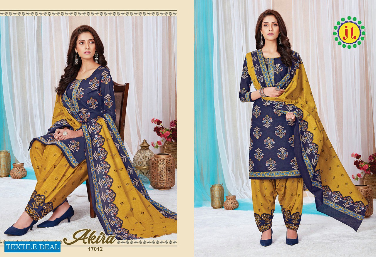 JT Akira Vol-17 Wholesale Formal Cotton Dress Material