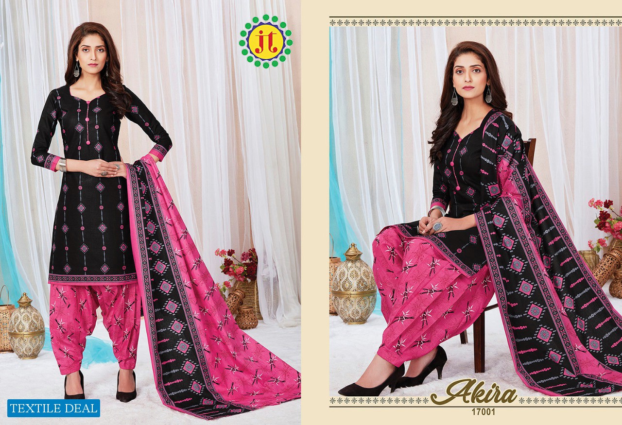 JT Akira Vol-17 Wholesale Formal Cotton Dress Material
