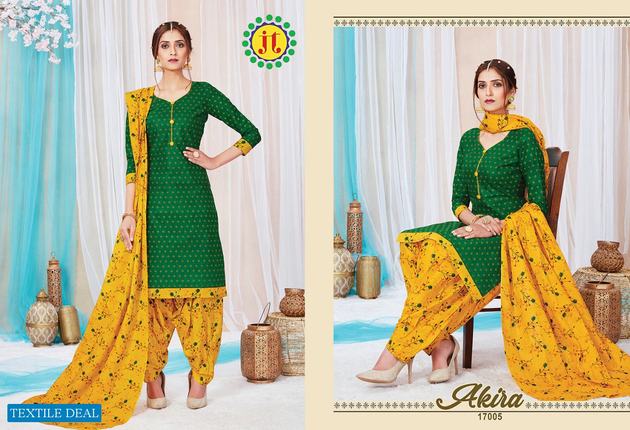 JT Akira Vol-17 Wholesale Formal Cotton Dress Material