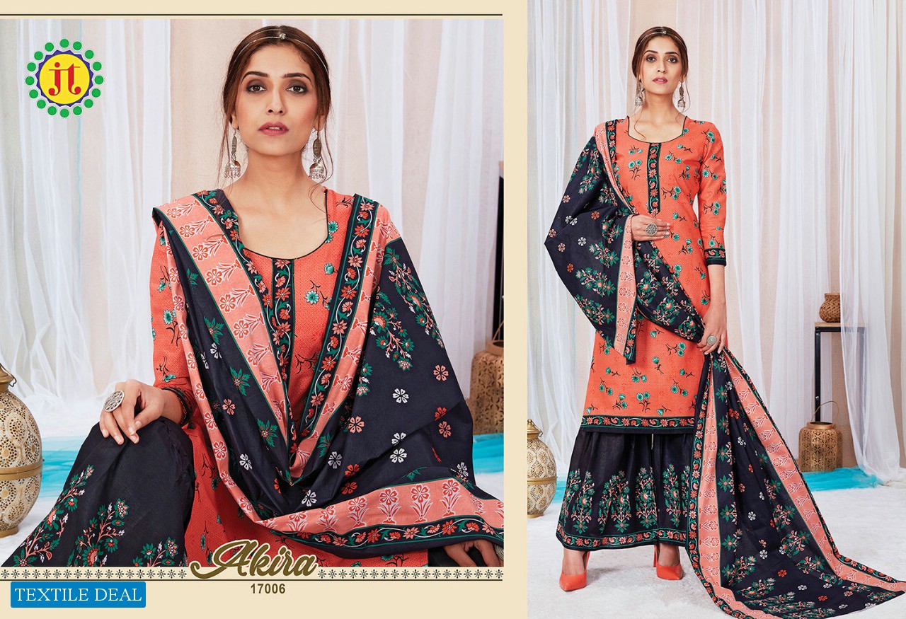 JT Akira Vol-17 Wholesale Formal Cotton Dress Material