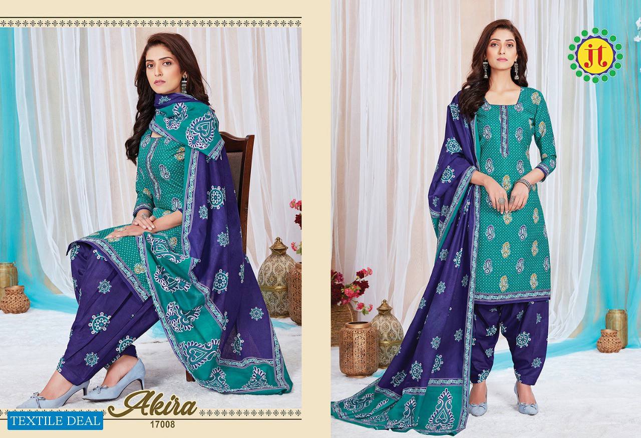 JT Akira Vol-17 Wholesale Formal Cotton Dress Material