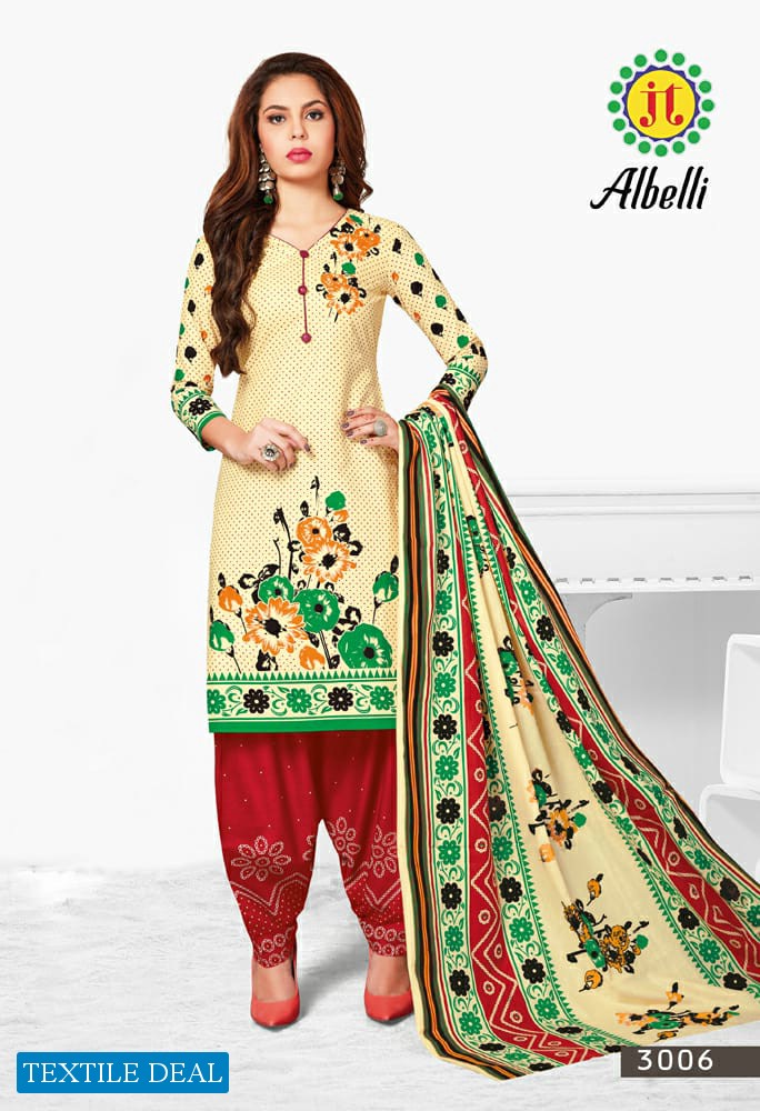 JT Albeli Vol-3 Wholesale Printed Dress Material