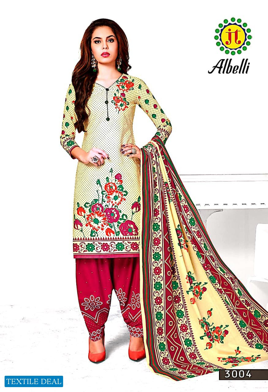 JT Albeli Vol-3 Wholesale Printed Dress Material