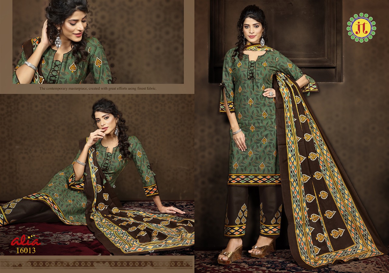 JT Alia Vol-16 Wholesale Bandhani Special Dress Material