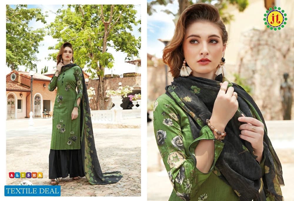 JT Alisha Vol-5 Bulk Shopping For Retailer Dress Material