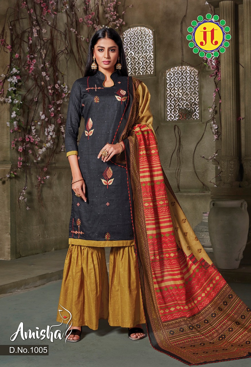 JT Amisha Wholesale Formal Dress Material