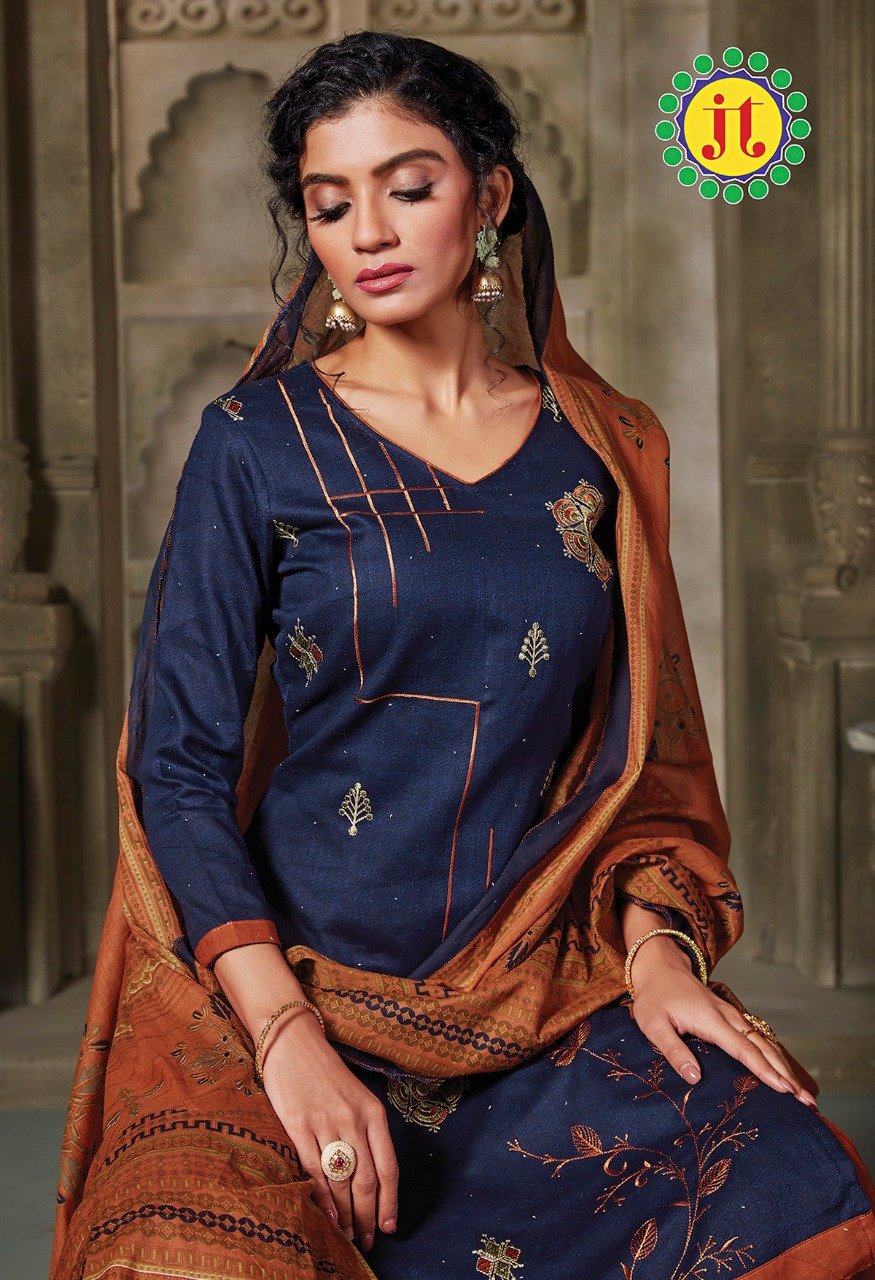 JT Amisha Wholesale Formal Dress Material