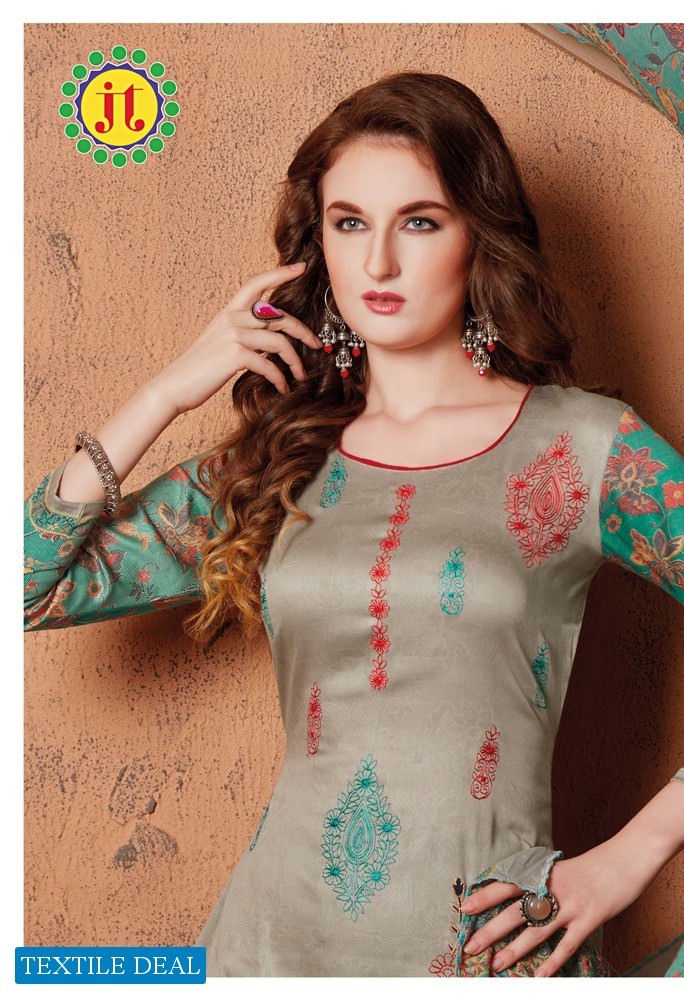 JT Anaya Vol-1 Luxury Jam Karachi Collection Wholesale Dress Material