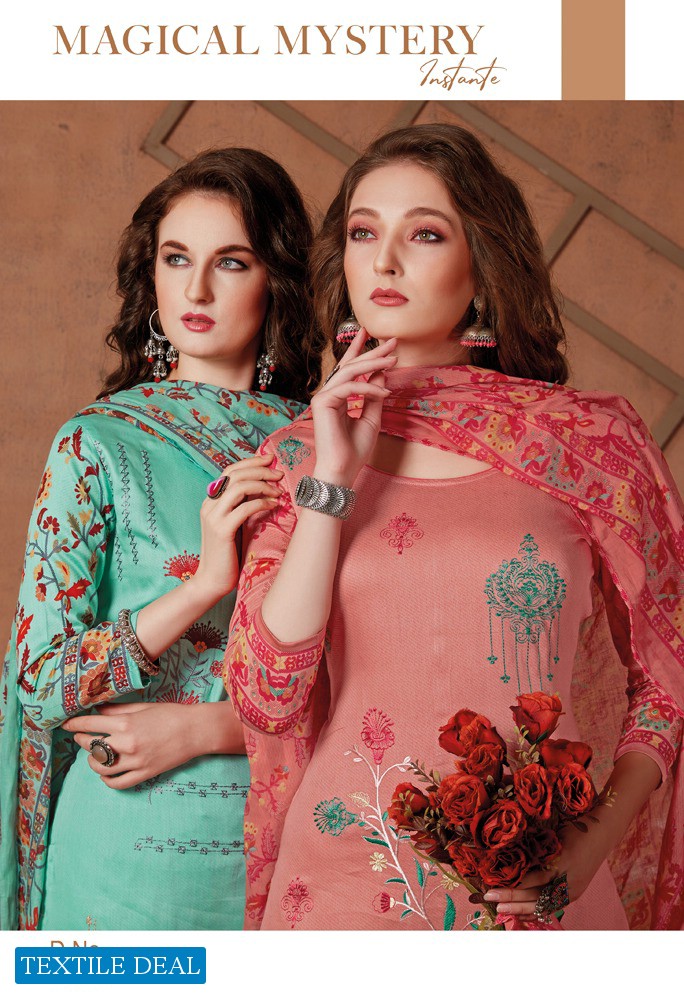 JT Anaya Vol-1 Luxury Jam Karachi Collection Wholesale Dress Material