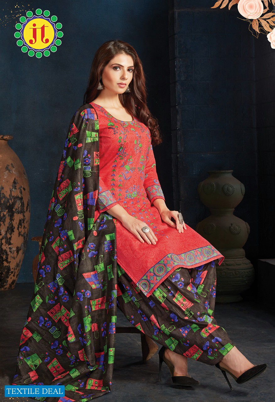 JT Avantika Vol-12 Wholesale Ready Made Cotton Dress
