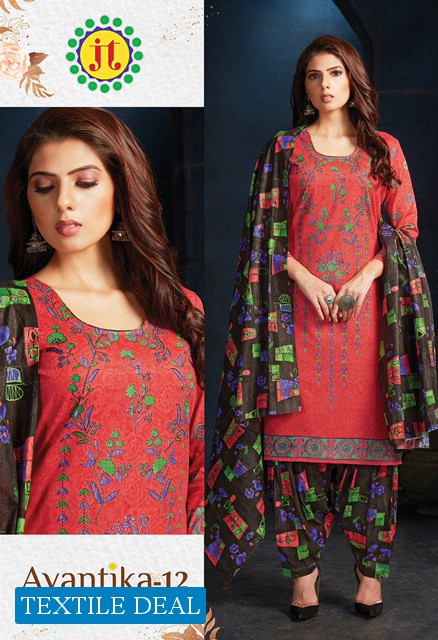 JT Avantika Vol-12 Wholesale Ready Made Cotton Dress