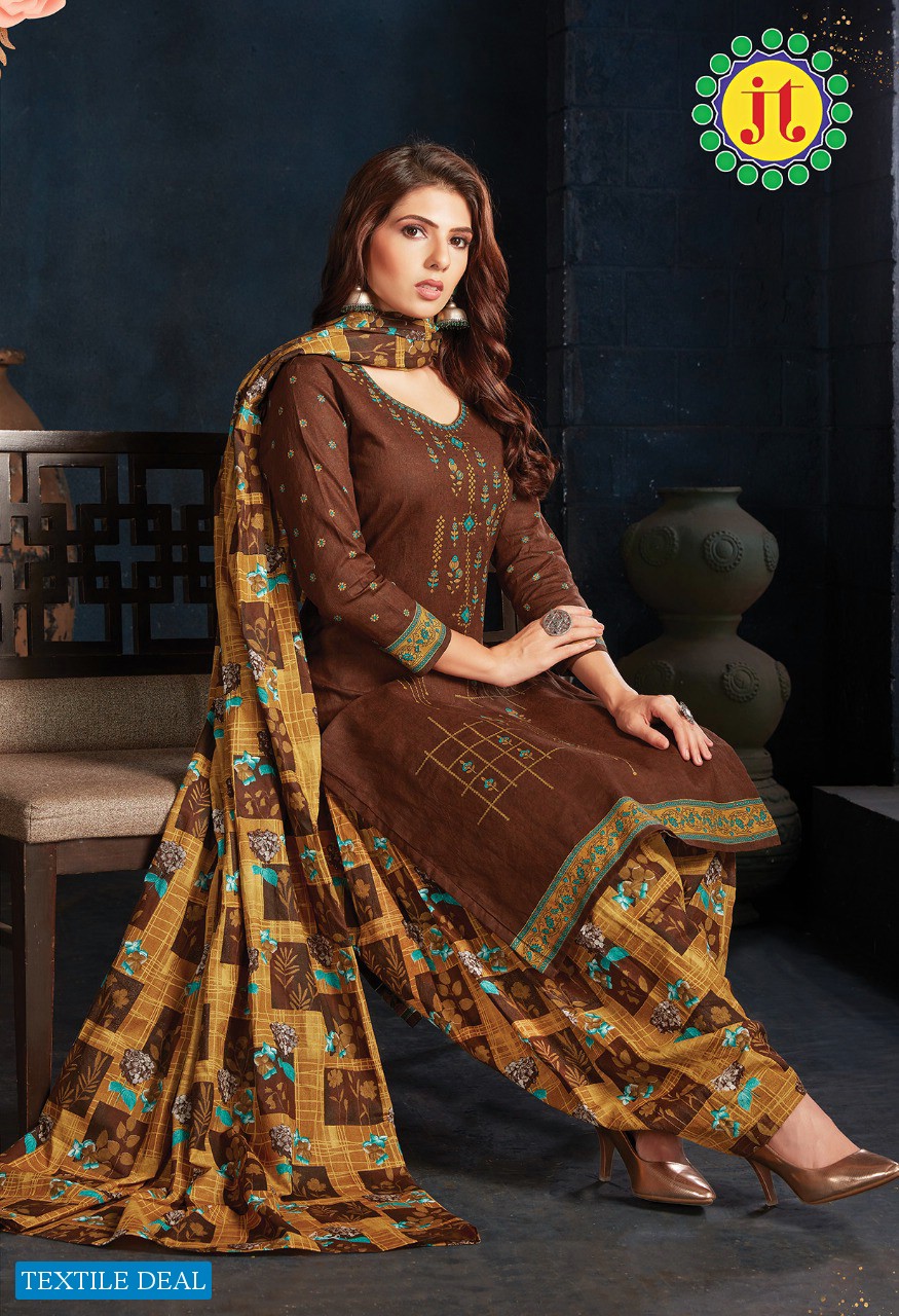 JT Avantika Vol-12 Wholesale Ready Made Cotton Dress