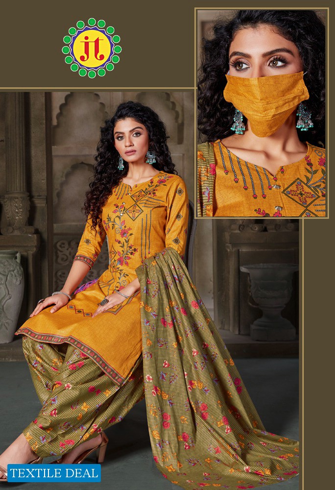 JT Avantika Vol-8 Wholesale printed Dress Material