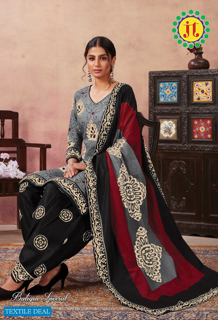 JT Batique Special Vol-20 Wholesale Printed Dress Material
