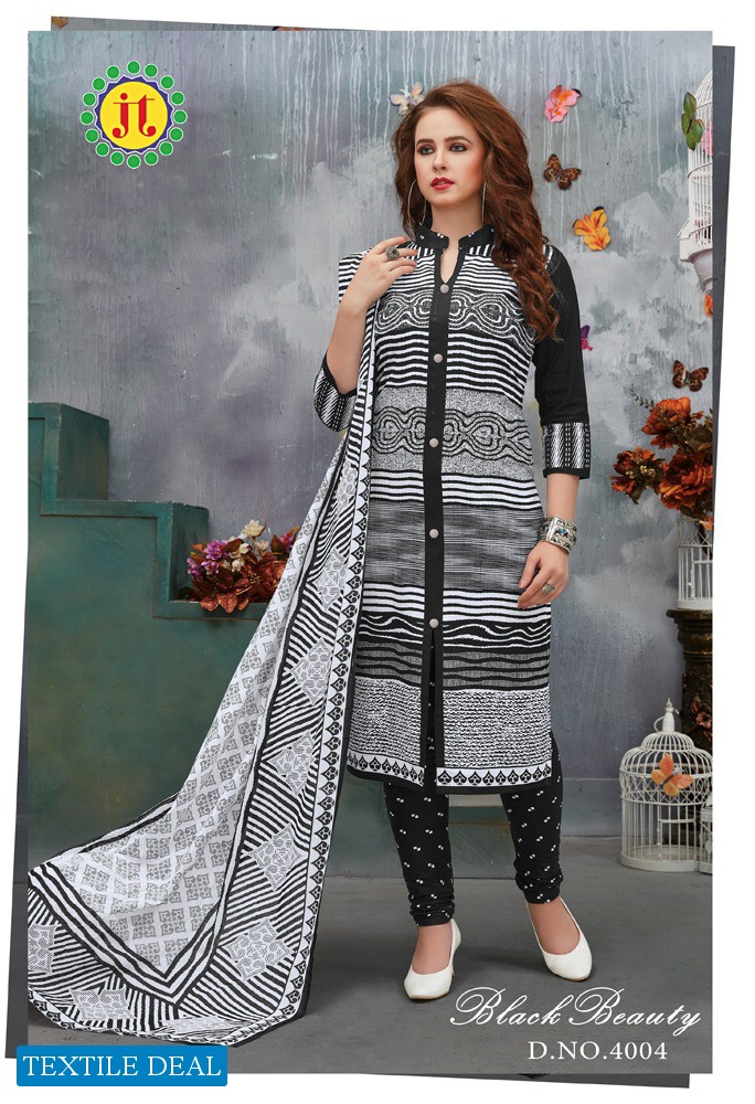JT Black Beauty Vol-4 Wholesale Cotton Dress Material