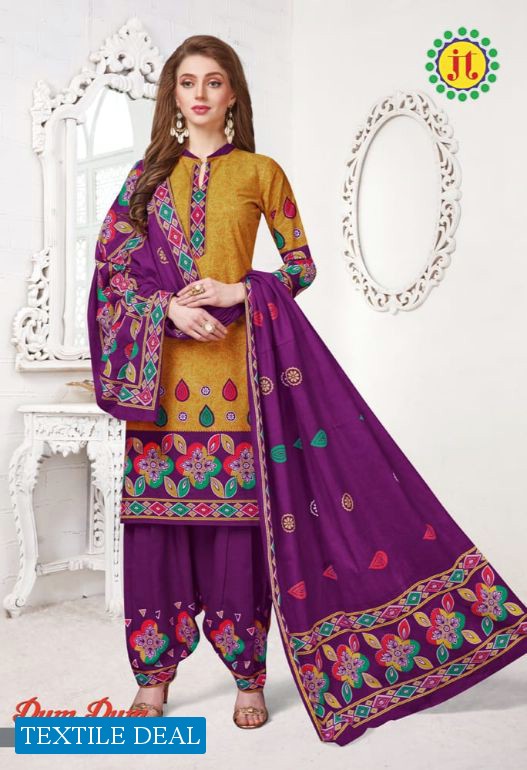 JT Dum Dum Vol-58 Wholesale Cotton Dress Material