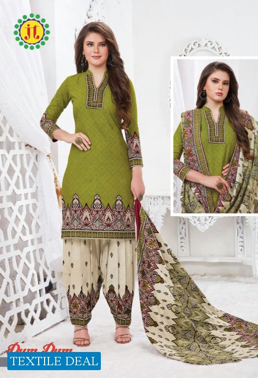 JT Dum Dum Vol-58 Wholesale Cotton Dress Material