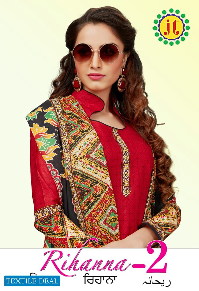 JT Rihana Vol-2 Wholesale Printed Dress Material