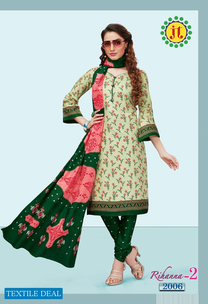 JT Rihana Vol-2 Wholesale Printed Dress Material