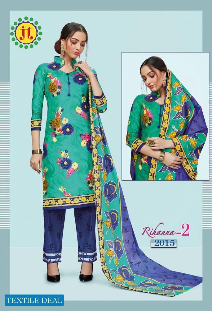 JT Rihana Vol-2 Wholesale Printed Dress Material