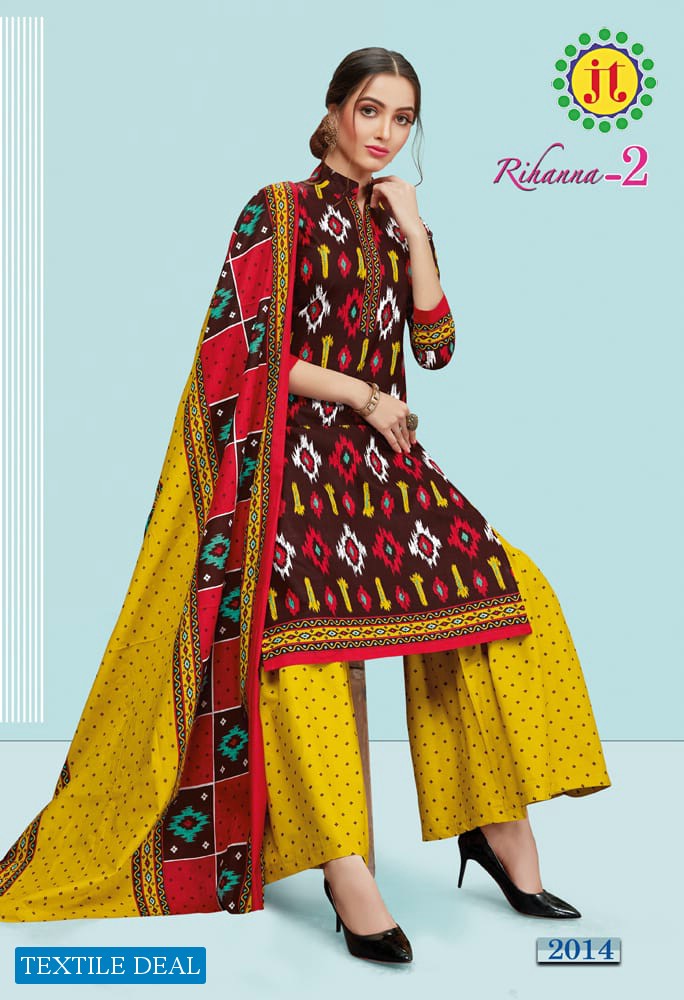 JT Rihana Vol-2 Wholesale Printed Dress Material