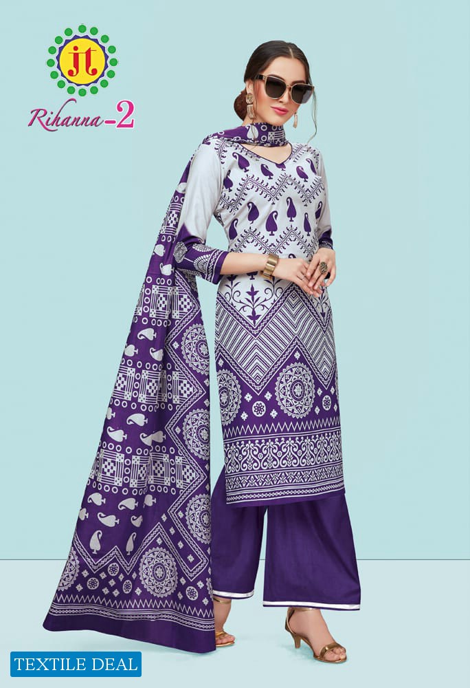 JT Rihana Vol-2 Wholesale Printed Dress Material