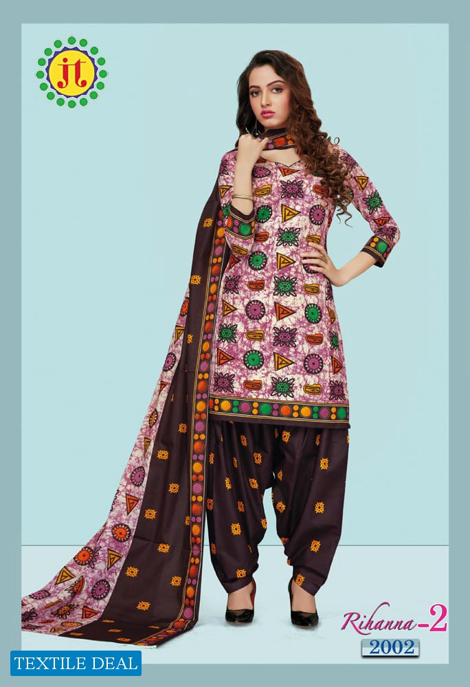 JT Rihana Vol-2 Wholesale Printed Dress Material
