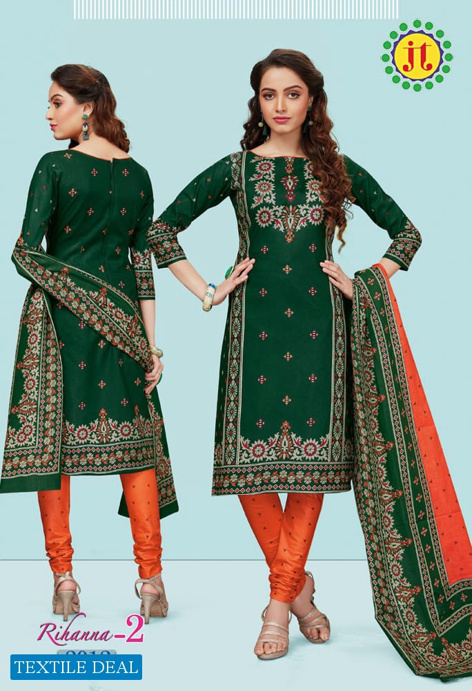 JT Rihana Vol-2 Wholesale Printed Dress Material