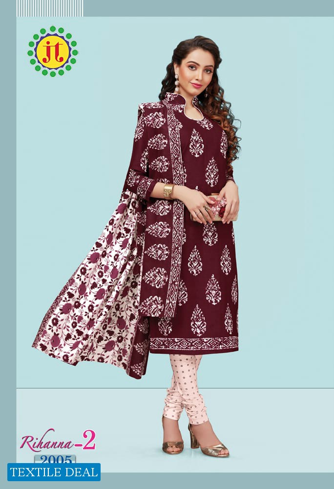 JT Rihana Vol-2 Wholesale Printed Dress Material