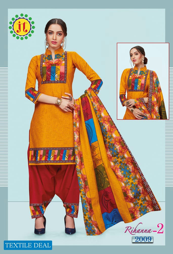 JT Rihana Vol-2 Wholesale Printed Dress Material