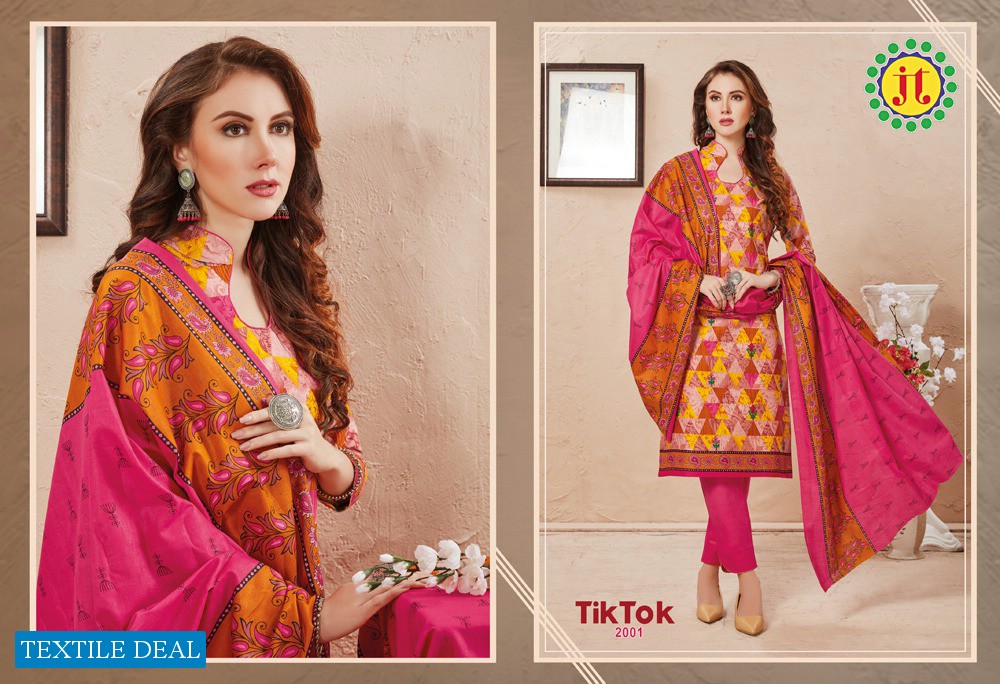 JT Tiktok Vol-2 Wholesale Shopping Formal Dress Material