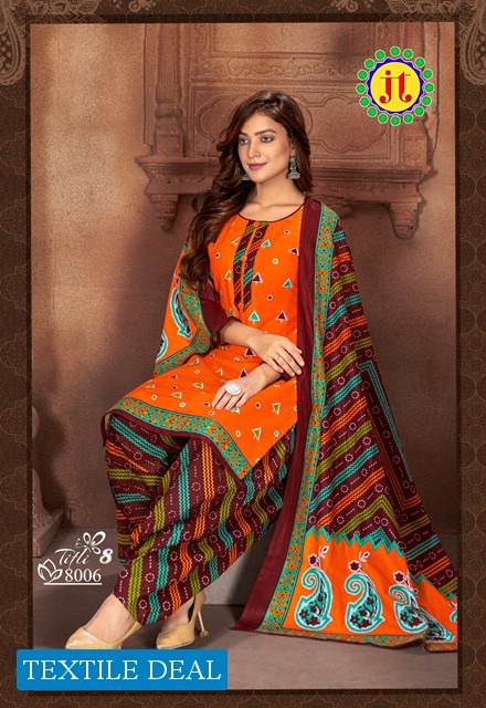 JT Titli Ikat Special Vol-8 Wholesale Unstitched Dress Material
