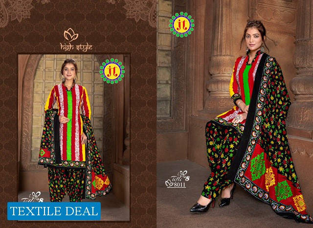 JT Titli Ikat Special Vol-8 Wholesale Unstitched Dress Material