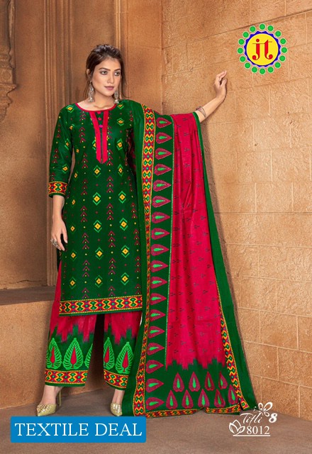 JT Titli Ikat Special Vol-8 Wholesale Unstitched Dress Material