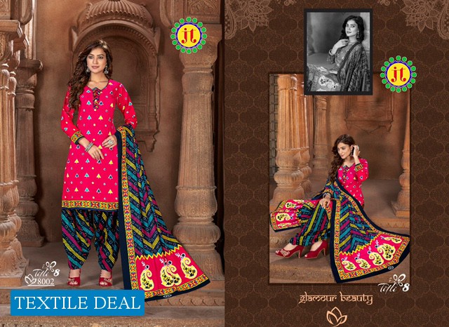 JT Titli Ikat Special Vol-8 Wholesale Unstitched Dress Material